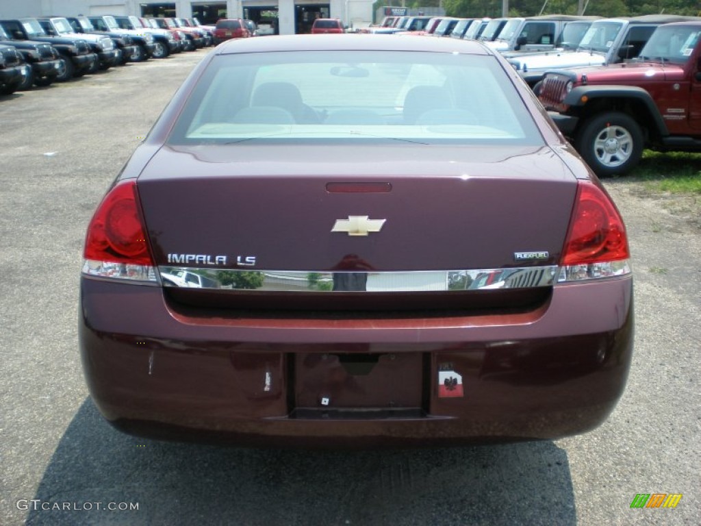 Bordeaux Red 2007 Chevrolet Impala LS Exterior Photo #50005450