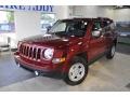 2011 Deep Cherry Red Crystal Pearl Jeep Patriot Sport  photo #2