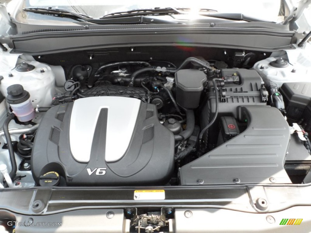 2011 Hyundai Santa Fe Limited 3.5 Liter DOHC 24-Valve VVT V6 Engine Photo #50006800