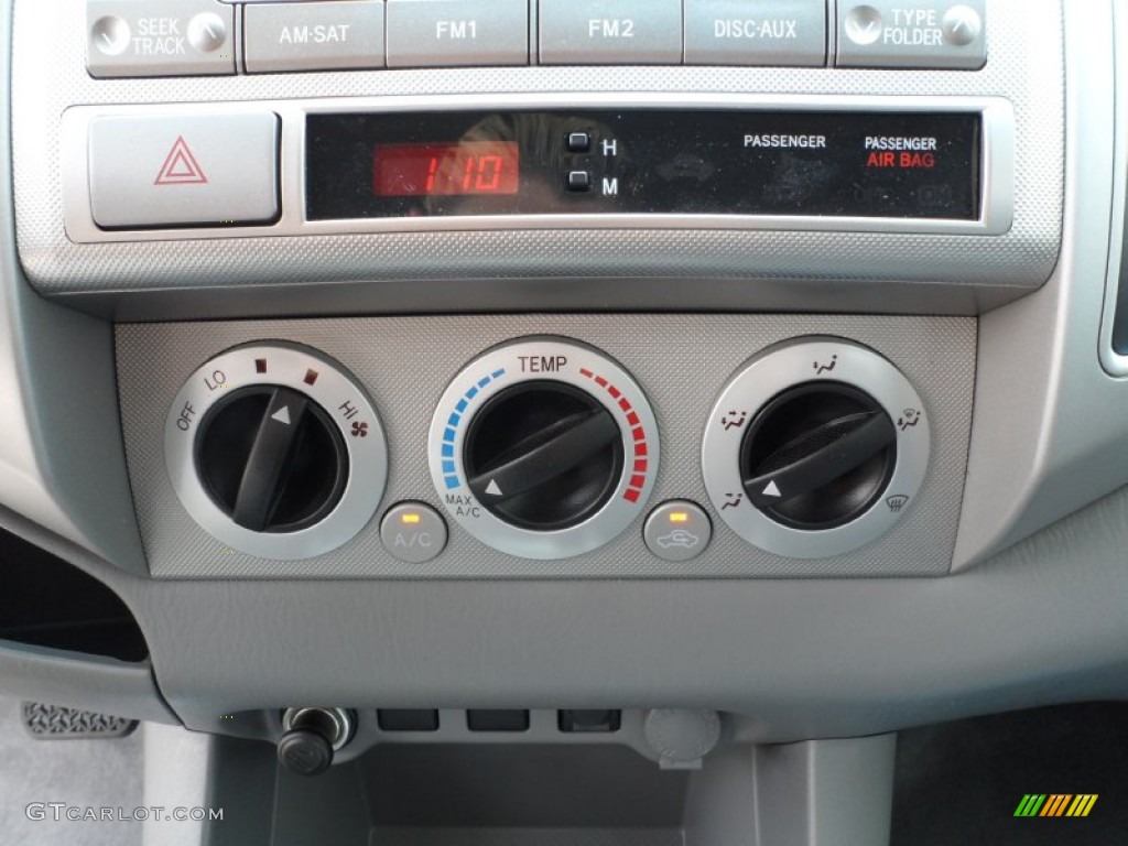 2011 Toyota Tacoma V6 TRD Sport PreRunner Double Cab Controls Photo #50007547