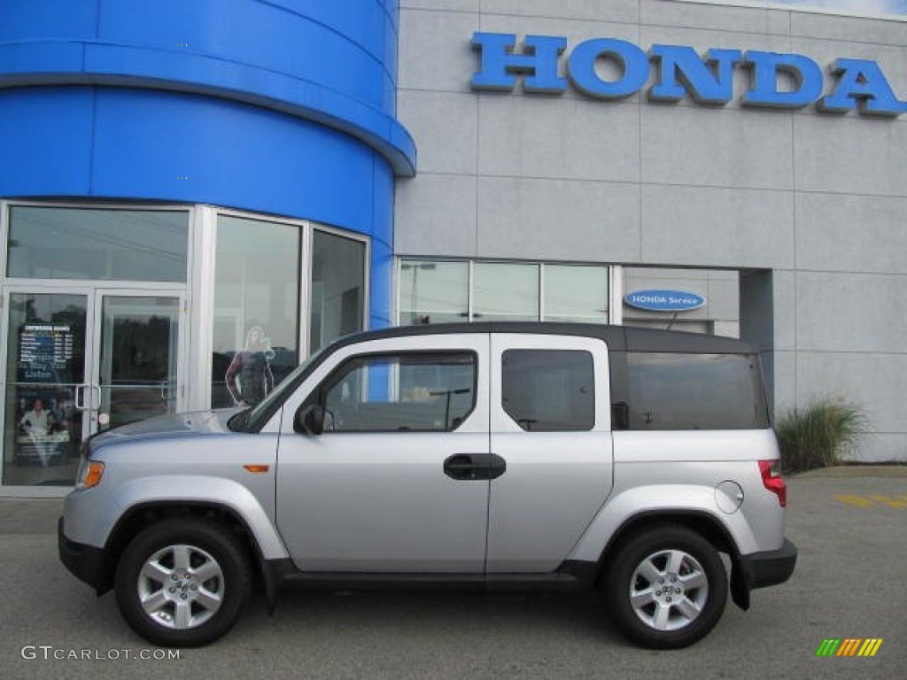 Alabaster Silver Metallic 2009 Honda Element EX AWD Exterior Photo #50008585