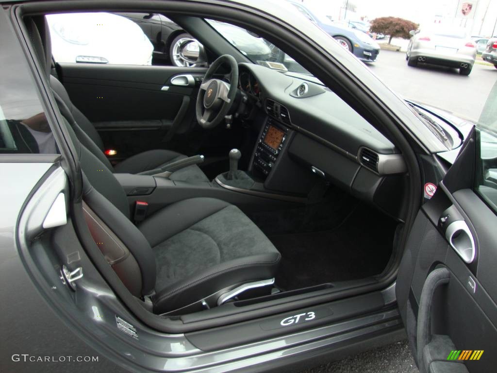 Black w/Alcantara Interior 2010 Porsche 911 GT3 Photo #50008639