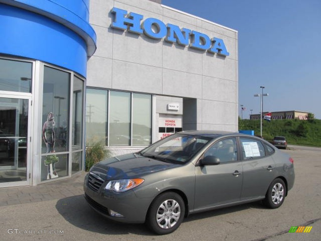 2009 Elantra GLS Sedan - Natural Khaki / Beige photo #1
