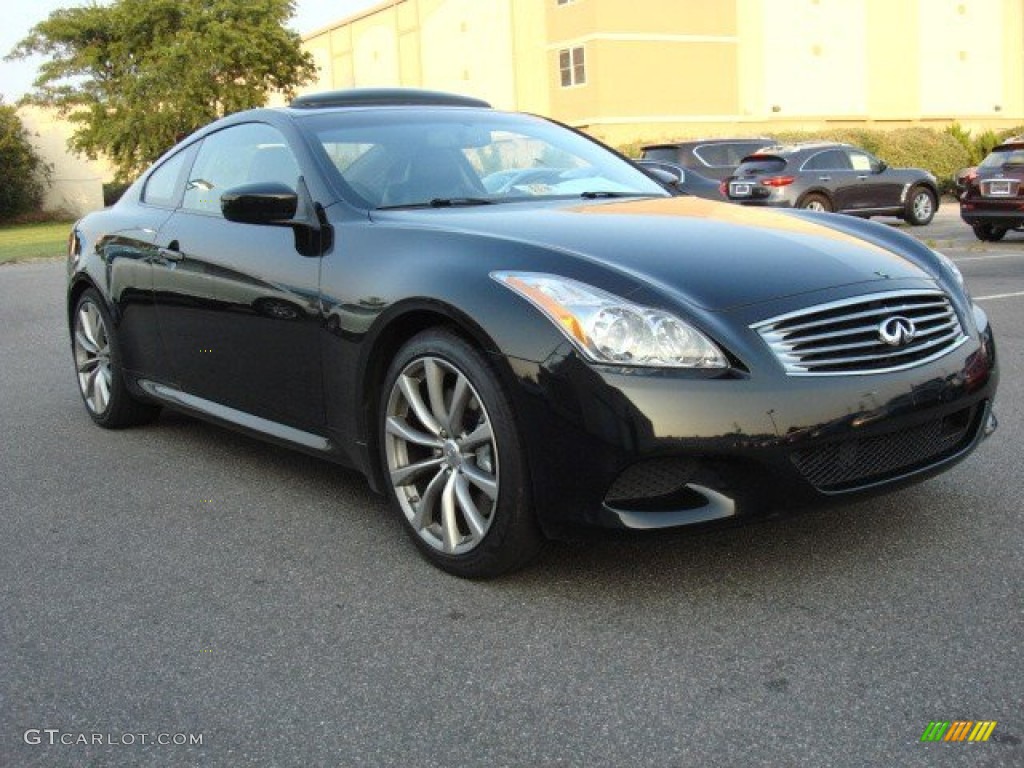 Black Obsidian 2008 Infiniti G 37 S Sport Coupe Exterior Photo #50009965