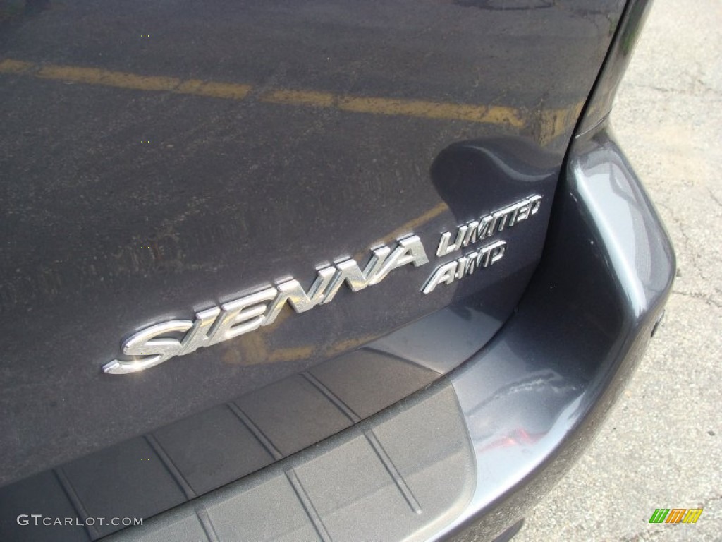 2008 Sienna Limited AWD - Slate Metallic / Fawn photo #6