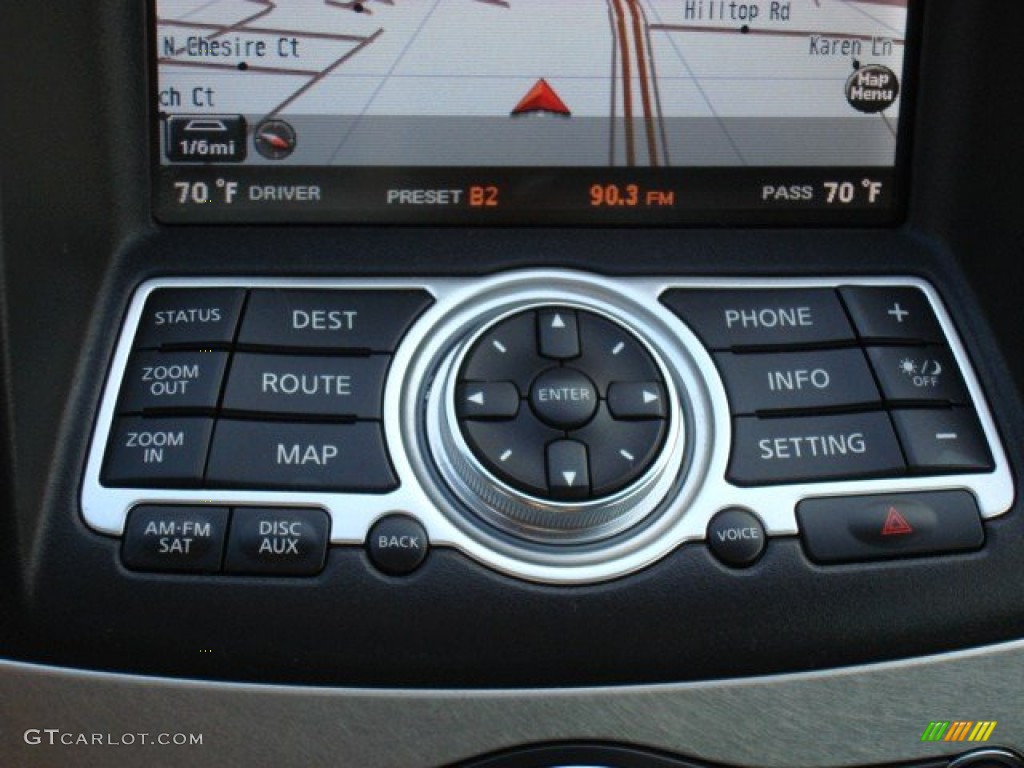 2008 Infiniti G 37 S Sport Coupe Controls Photo #50010160