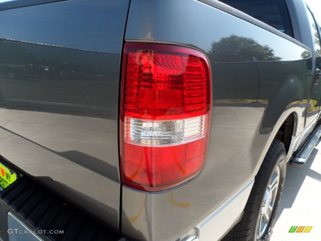 2006 F150 XLT SuperCrew - Dark Shadow Grey Metallic / Medium/Dark Flint photo #23