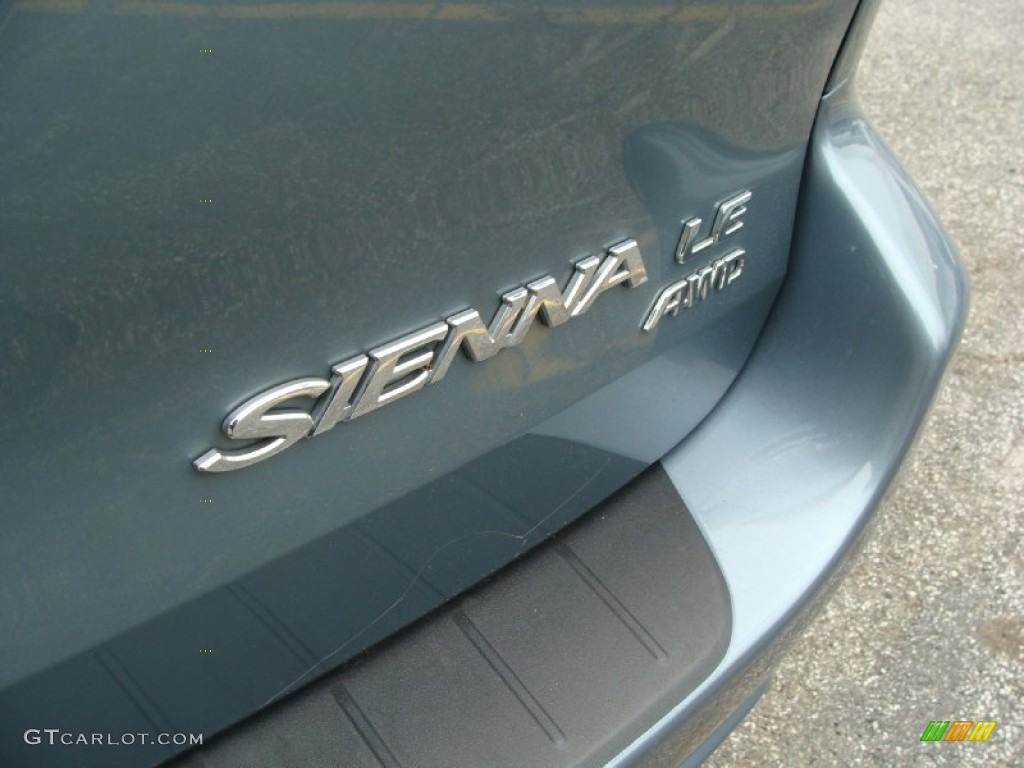 2008 Sienna LE AWD - Blue Mirage Metallic / Stone photo #7