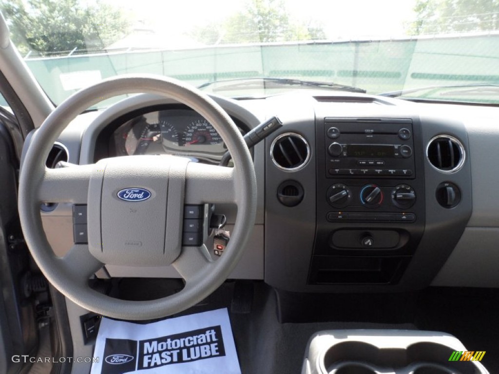 2006 F150 XLT SuperCrew - Dark Shadow Grey Metallic / Medium/Dark Flint photo #43