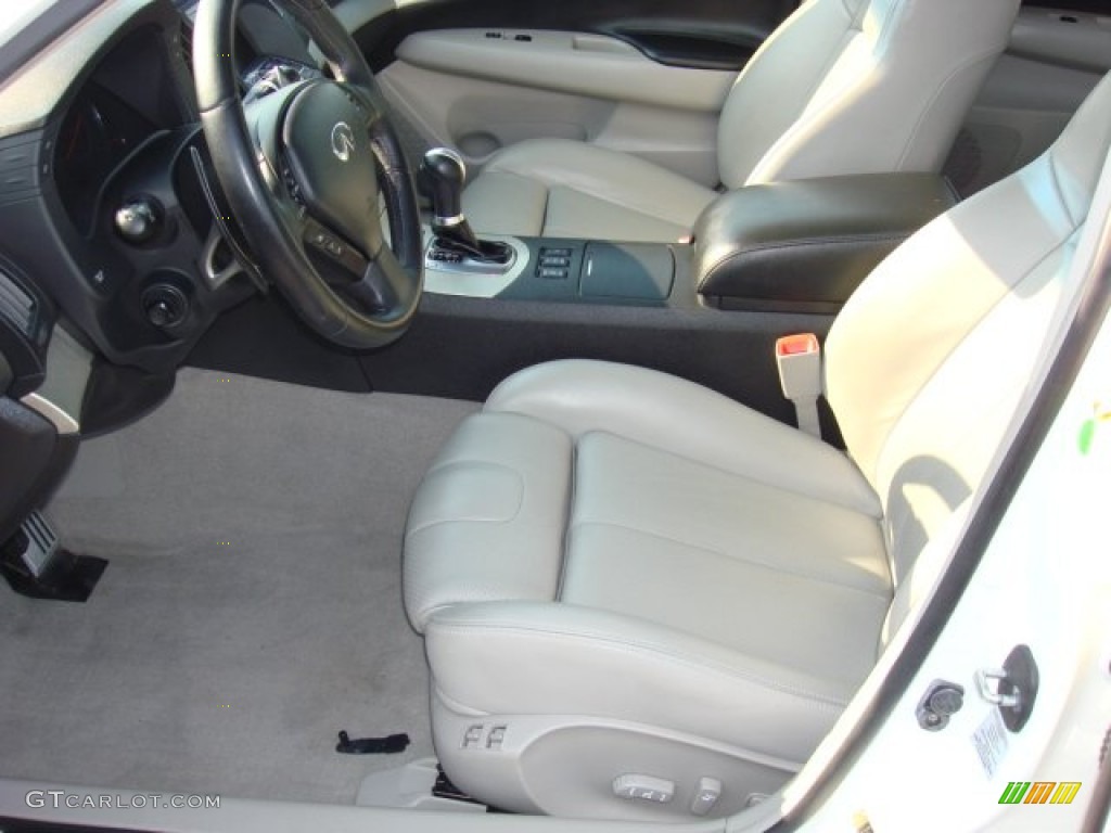 Stone Interior 2008 Infiniti G 35 x S Sedan Photo #50011216