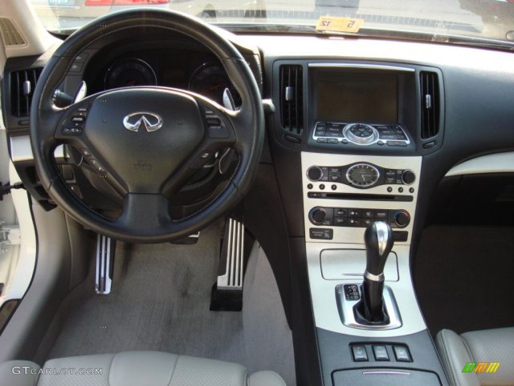 2008 Infiniti G 35 x S Sedan Stone Dashboard Photo #50011243