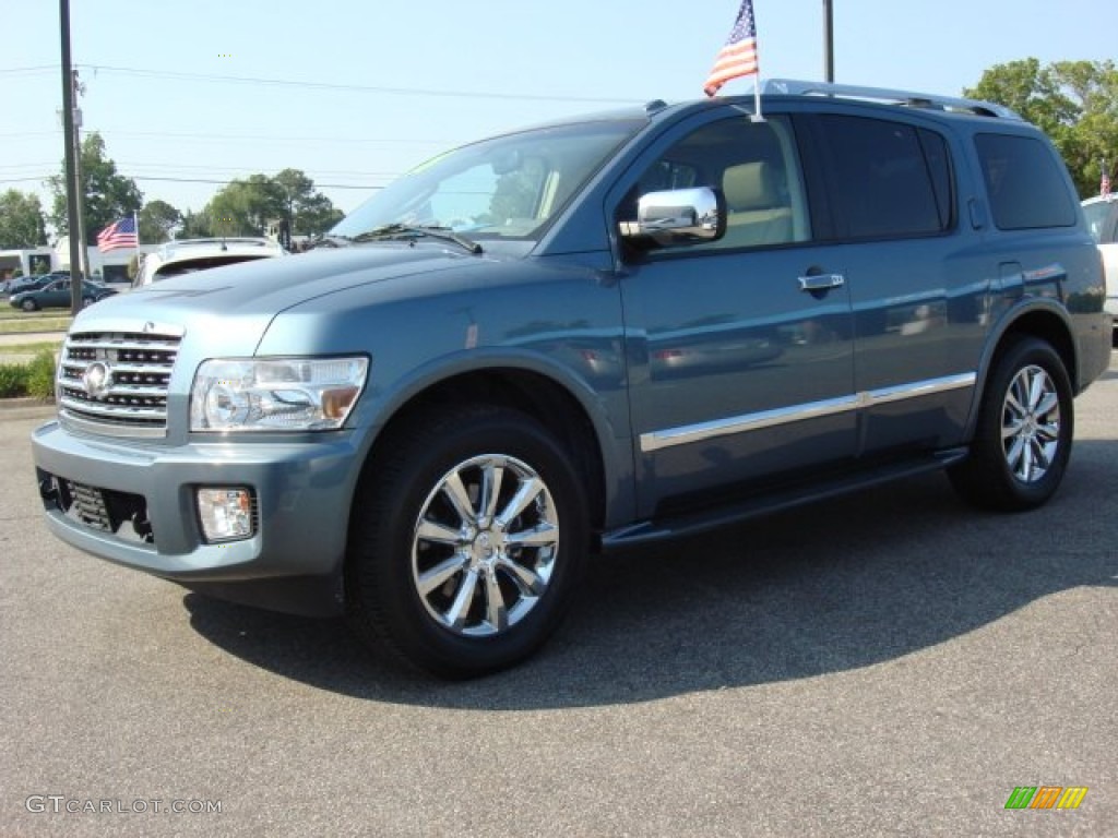 Lakeshore Slate Blue 2008 Infiniti QX 56 Exterior Photo #50011606