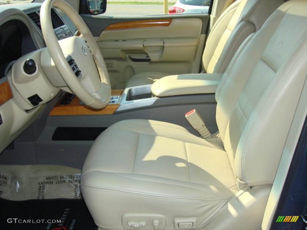 Wheat Interior 2008 Infiniti QX 56 Photo #50011636