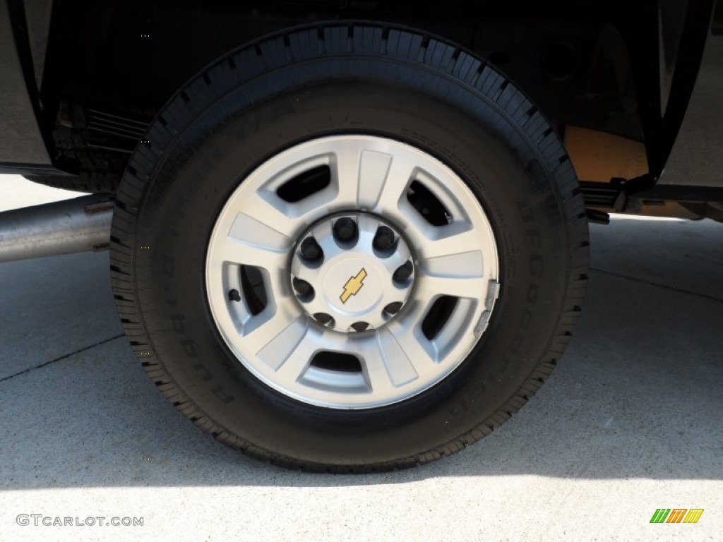 2009 Silverado 2500HD LT Crew Cab 4x4 - Black / Ebony photo #15