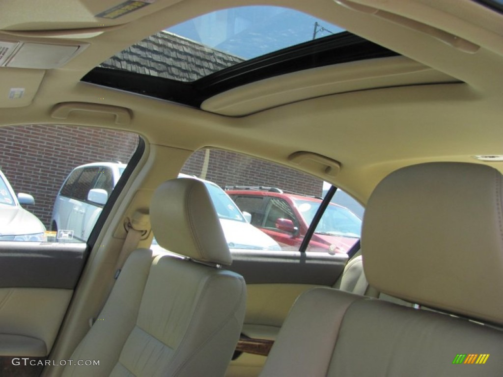 2008 Accord EX-L Sedan - Basque Red Pearl / Ivory photo #13