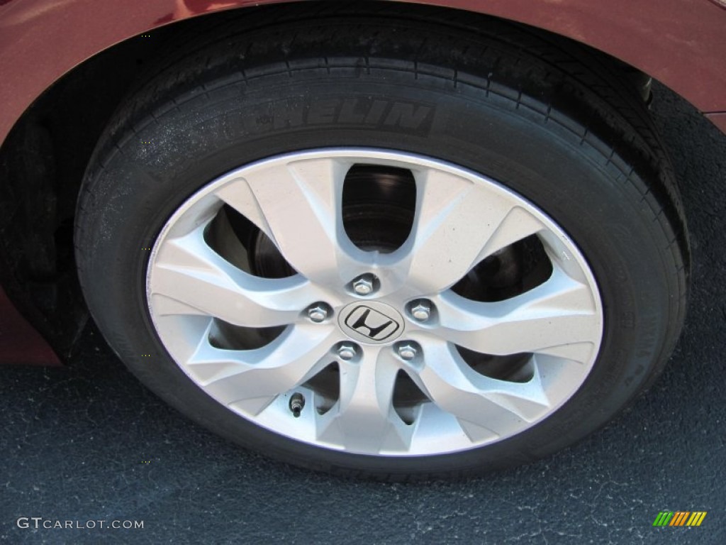 2008 Accord EX-L Sedan - Basque Red Pearl / Ivory photo #24
