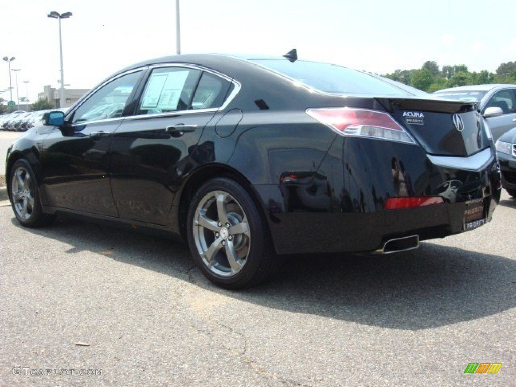 Crystal Black Pearl 2010 Acura TL 3.5 Technology Exterior Photo #50014075