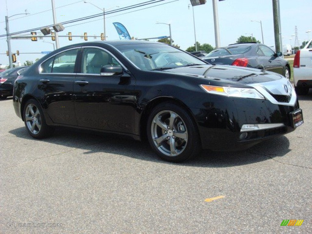 Crystal Black Pearl 2010 Acura TL 3.5 Technology Exterior Photo #50014102