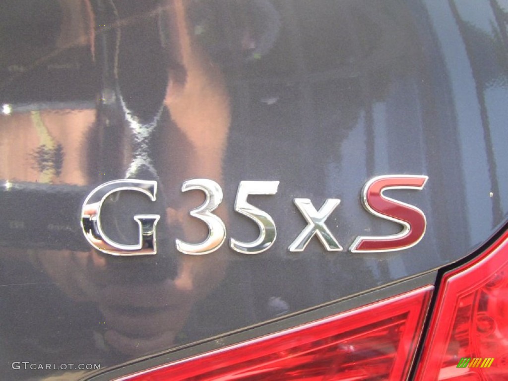 2008 Infiniti G 35 x S Sedan Marks and Logos Photo #50014105