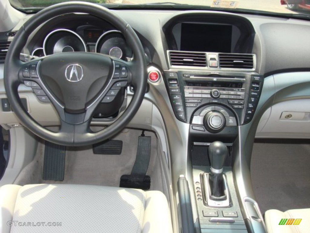 2010 Acura TL 3.5 Technology Taupe Dashboard Photo #50014159