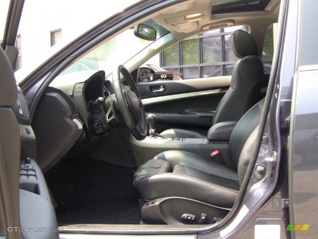 Graphite Interior 2008 Infiniti G 35 x S Sedan Photo #50014297