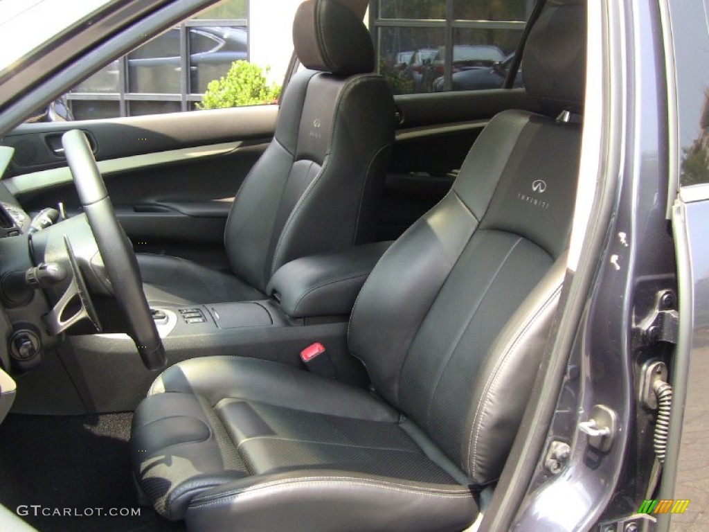 Graphite Interior 2008 Infiniti G 35 x S Sedan Photo #50014303