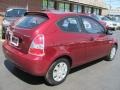 2007 Wine Red Hyundai Accent GS Coupe  photo #2