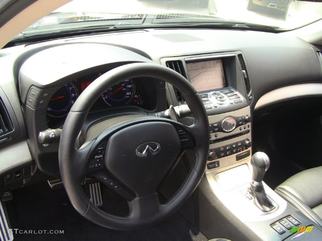 2008 Infiniti G 35 x S Sedan Graphite Dashboard Photo #50014438