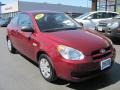 2007 Wine Red Hyundai Accent GS Coupe  photo #18