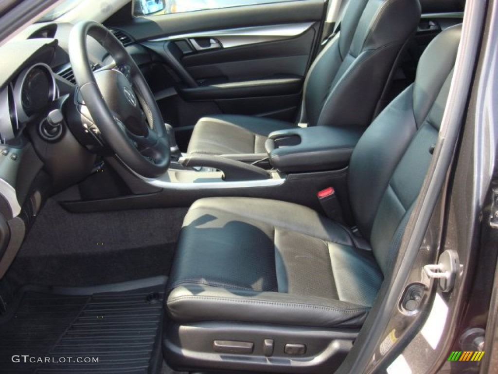 Ebony Interior 2010 Acura TL 3.5 Technology Photo #50014777