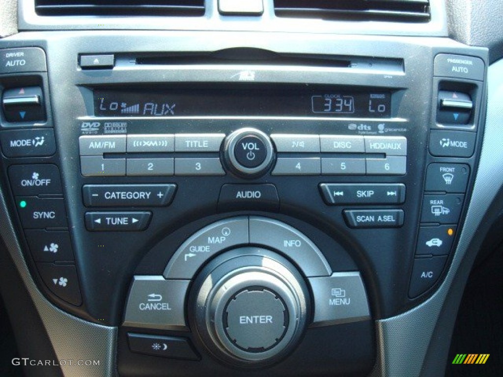 2010 Acura TL 3.5 Technology Controls Photo #50014888