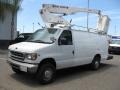 Oxford White - E Series Van E350 Commercial Photo No. 3