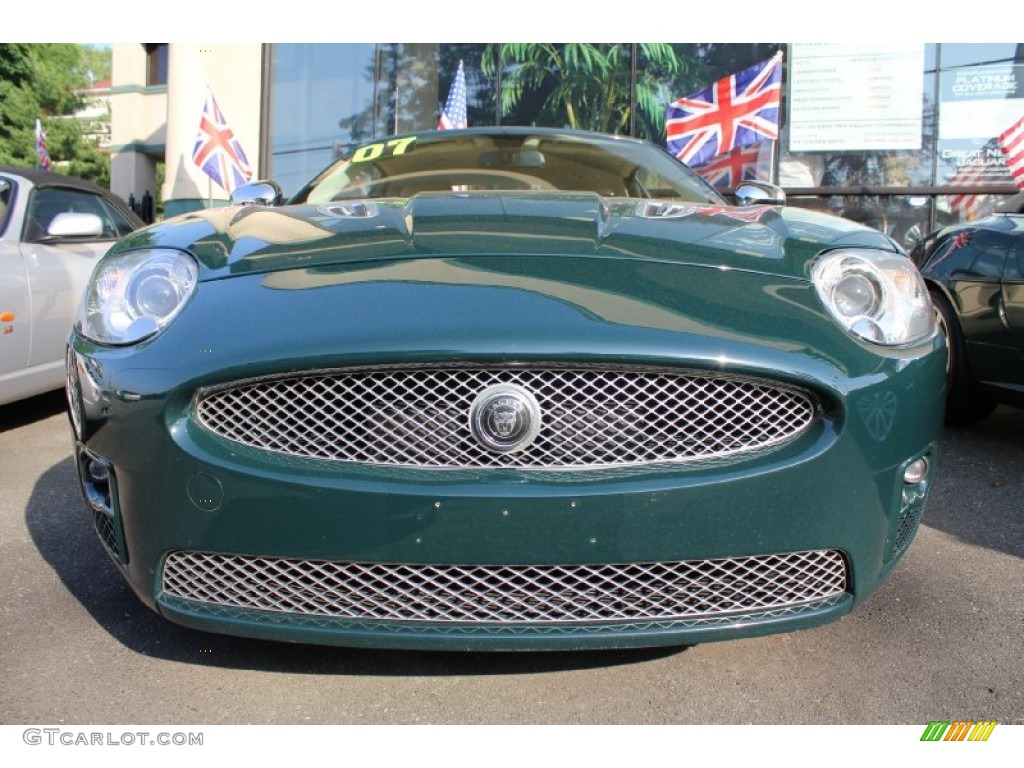 British Racing Green 2007 Jaguar XK XKR Convertible Exterior Photo #50017099