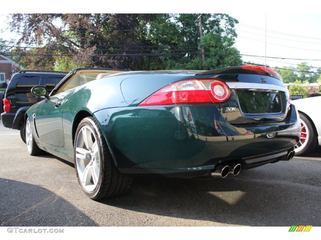 British Racing Green 2007 Jaguar XK XKR Convertible Exterior Photo #50017120