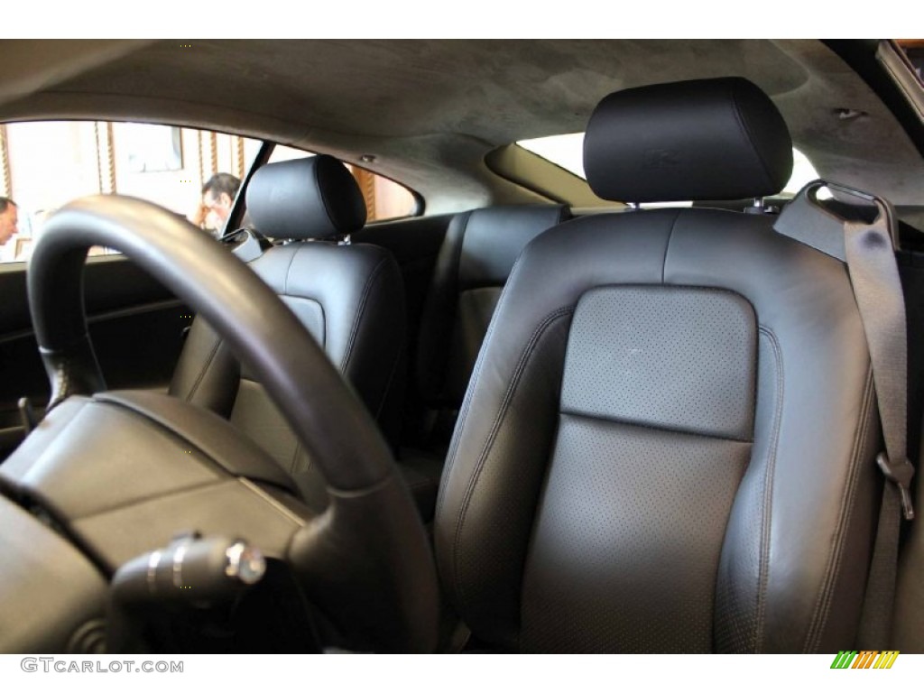Charcoal Interior 2008 Jaguar XK XKR Coupe Photo #50017690