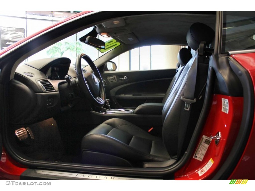 Charcoal Interior 2008 Jaguar XK XKR Coupe Photo #50017702