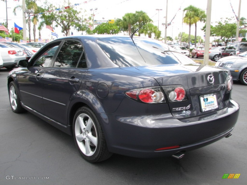 2007 MAZDA6 i Touring Sedan - Violet Gray / Black photo #7