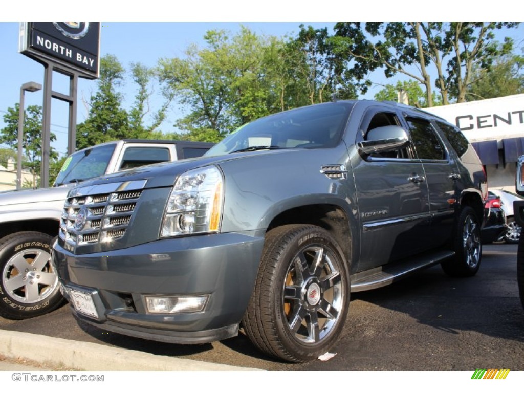 2009 Escalade AWD - Stealth Gray / Ebony/Ebony photo #1