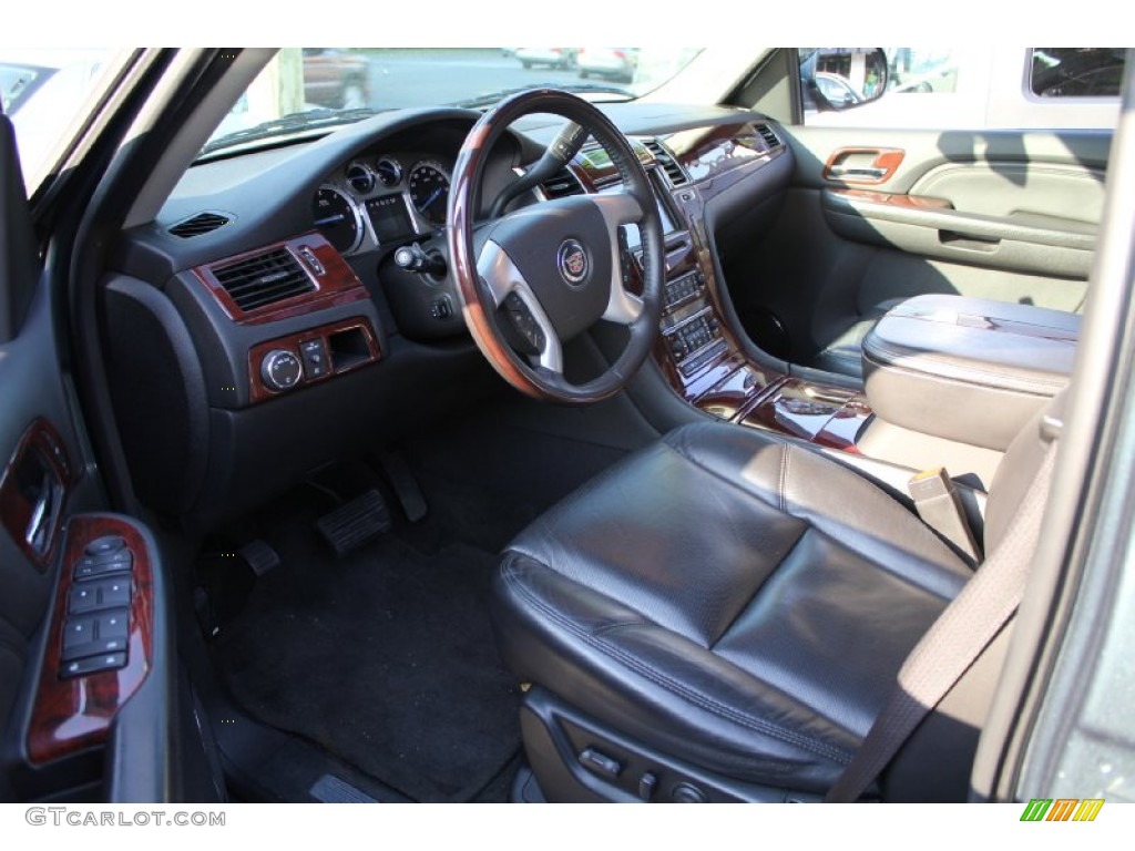 2009 Escalade AWD - Stealth Gray / Ebony/Ebony photo #8