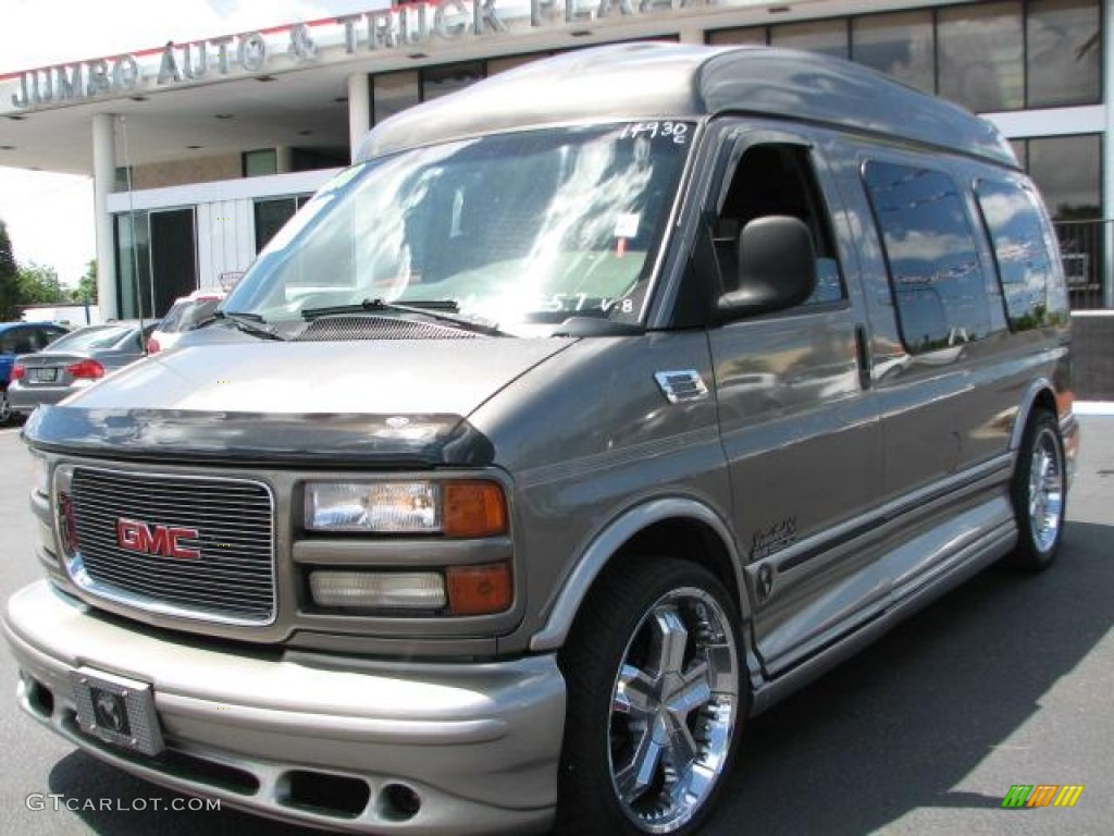 2000 Savana Van 1500 Passenger Conversion - Storm Gray Metallic / Neutral photo #5