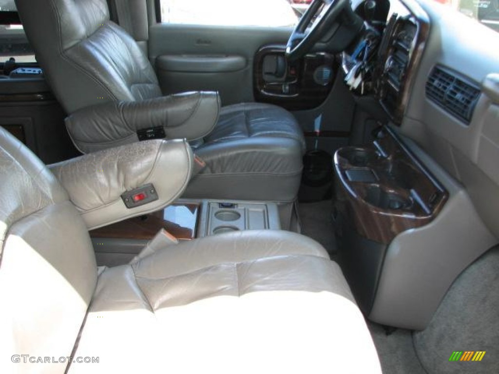 2000 Savana Van 1500 Passenger Conversion - Storm Gray Metallic / Neutral photo #11