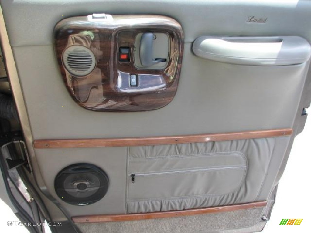 2000 Savana Van 1500 Passenger Conversion - Storm Gray Metallic / Neutral photo #12