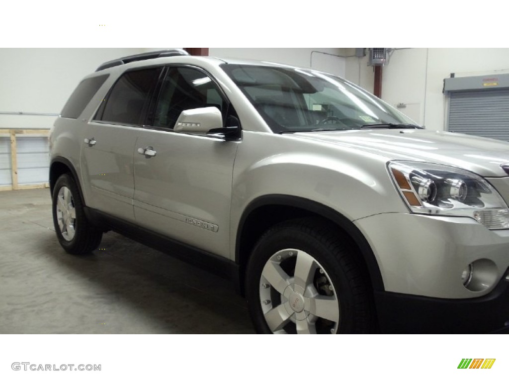 2007 Acadia SLT AWD - Liquid Silver Metallic / Ebony photo #9