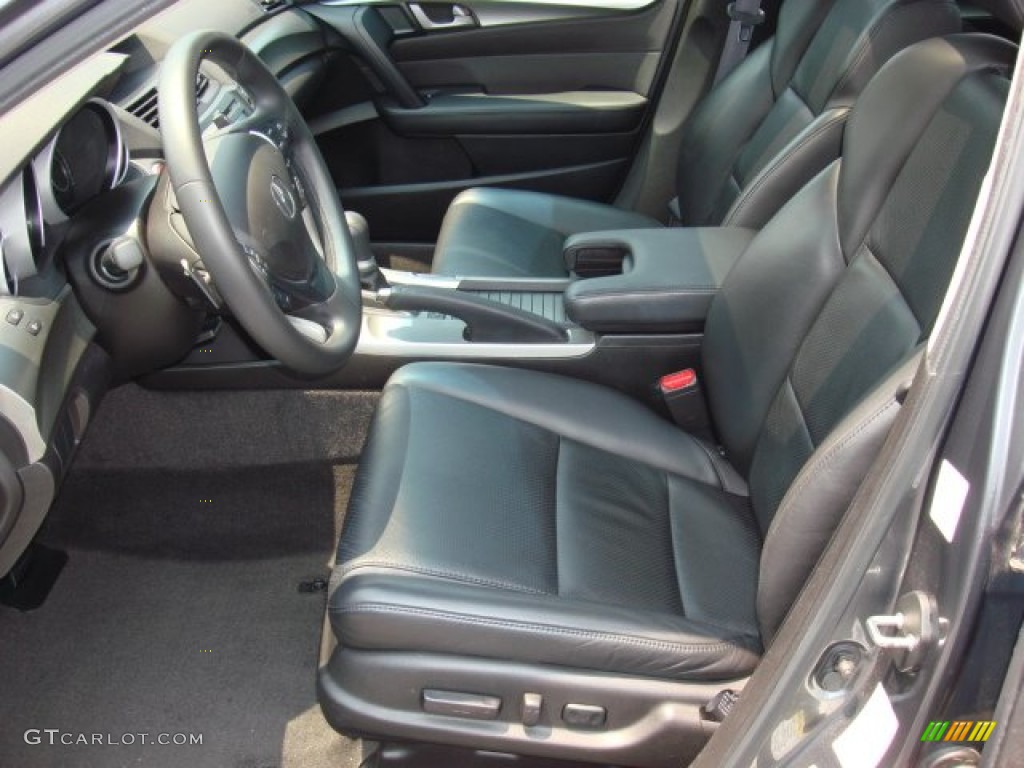 Ebony Interior 2010 Acura TL 3.5 Technology Photo #50020696
