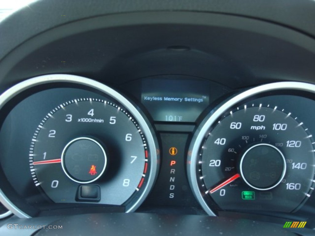 2010 Acura TL 3.5 Technology Gauges Photo #50020783
