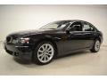 2008 Jet Black BMW 7 Series 750i Sedan  photo #9