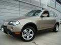 2008 Platinum Bronze Metallic BMW X3 3.0si  photo #1