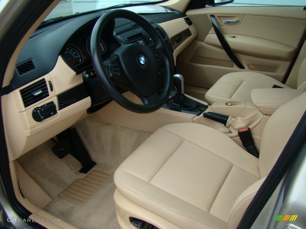 2008 X3 3.0si - Platinum Bronze Metallic / Sand Beige/Black Nevada Leather photo #10