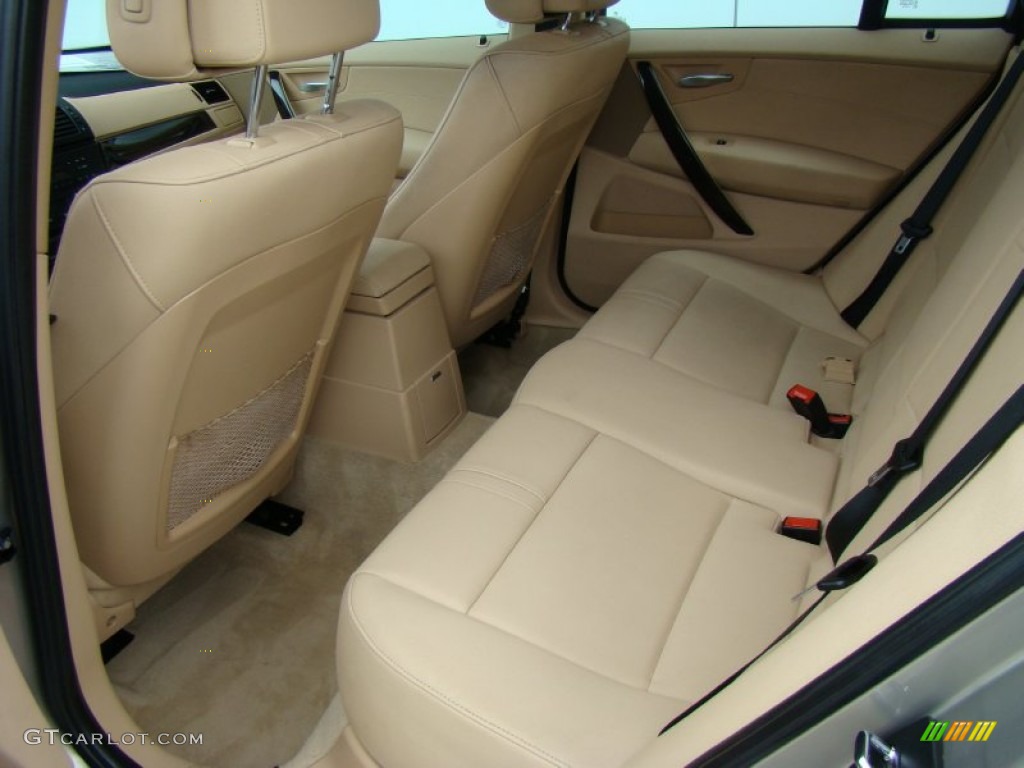 2008 X3 3.0si - Platinum Bronze Metallic / Sand Beige/Black Nevada Leather photo #11