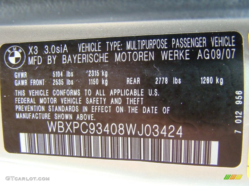 2008 X3 3.0si - Platinum Bronze Metallic / Sand Beige/Black Nevada Leather photo #15